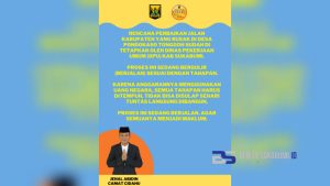 Ruas Jalan Caringin-Cidahu Rusak, Camat: Masyarakat Harap Sabar