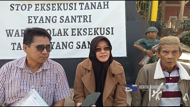 PN Cibadak Lakukan Sidang Pemeriksaan Setempat di Lahan Eyang Santri Girijaya, Ada Apa?
