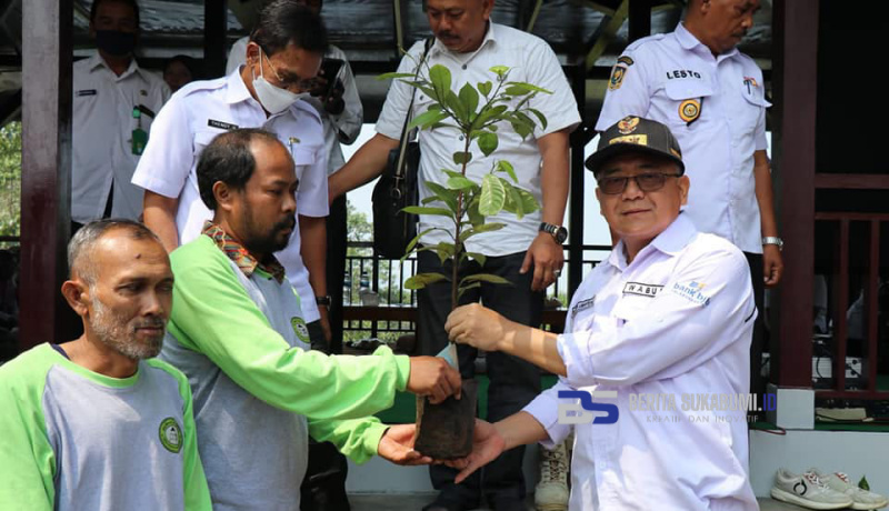 Wabup Sukabumi Berikan Bantuan Kepada Kelompok Tani Binaan untuk Tingkatkan Produktivitas Lahan