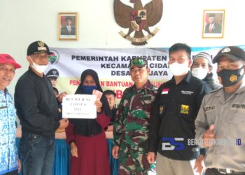 Sumringah, 134 KPM Warga Desa Girijaya Kembali Terima BLT DD