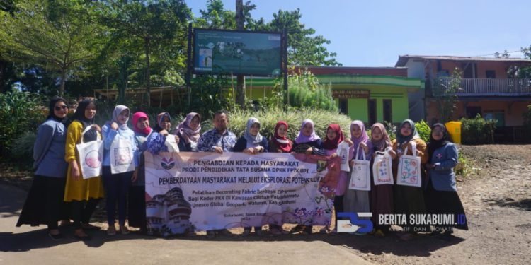 Lakukan Pengabdian di Sukabumi, FPTK UPI Pilih Desa Waluran Sebagai Lokasinya