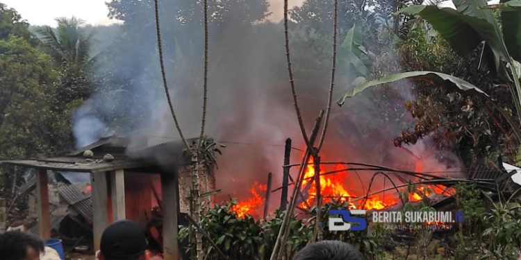 Rumah Warga di Cicantayan Ludes Dilalap si Jago Merah