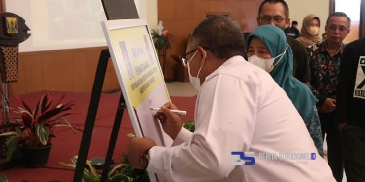 Bupati Sukabumi, Membuka Kegiatan Rembuk Stunting Tingkat Kabupaten Sukabumi