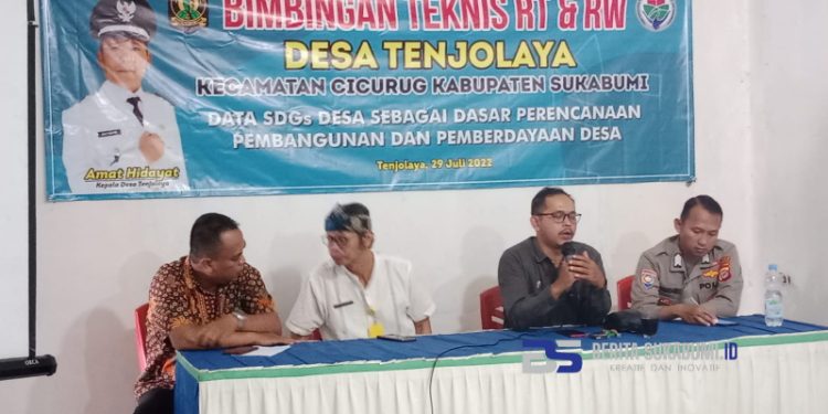 Upaya Mensejahterakan Masyarakat ke Depan, Pemdes Tenjolaya Gelar Bimtek SDGs Kepada Ketua RT dan RW 