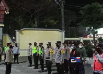 Petugas Gabungan Rayon Utara 1 Lakukan Apel Konsolidasi untuk Pengamanan Malam Takbir Idul Adha