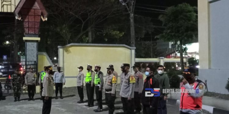 Petugas Gabungan Rayon Utara 1 Lakukan Apel Konsolidasi untuk Pengamanan Malam Takbir Idul Adha