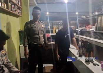 Puluhan Botol Miras Berhasil Diamankan Polsek Jampangtengah