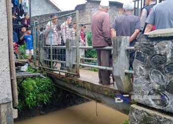 Nahas!! Cucu dan Kakek di Citamiang Terbawa Arus Sungai Cipelang Hingga Tewas
