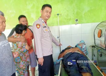 Saat Bersepeda, Kakek 65 Tahun di Tegalbuleud Tertabrak Mobil Hingga Tewas