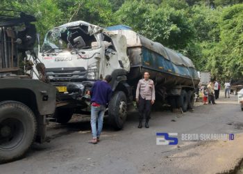 Akhirnya Polisi Berhasil Evakuasi Truk yang Terperosok ke Jurang di Jampangtengah
