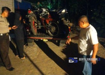 Empat Orang Pelaku Judi Ayam Diamankan Polsek Nagrak