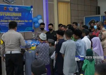 Peringati HUT ke 67, Satlantas Polres Sukabumi Gelar Baksos dan Edukasi Lalu Lintas