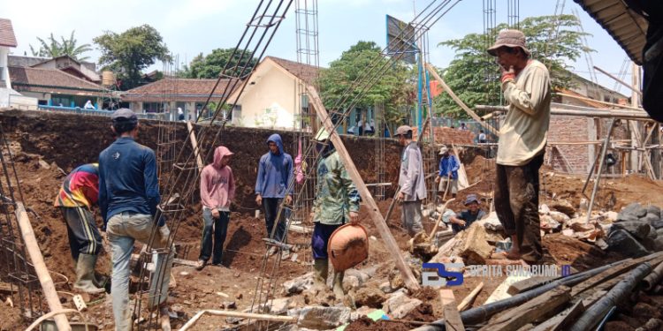 Dahsyat!! Pembangunan Toilet di SMPN 1 Cicurug Menelan Anggaran Ratusan Juta Rupiah