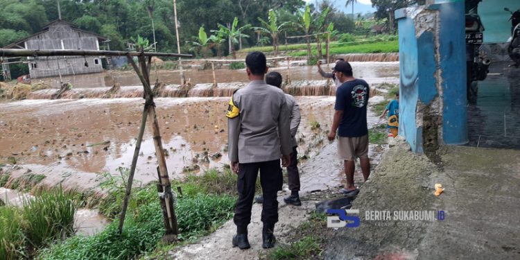 Luapan Air Sungai Cibojong Rendam Rumah Warga dan Hektaran Sawah di Cidahu