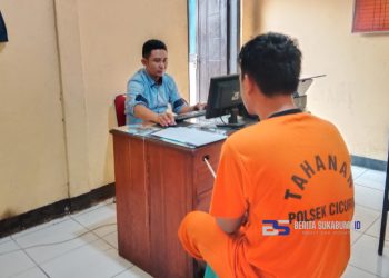 Polsek Cicurug Berhasil Mengamankan Seorang Pria yang Diduga Hendak Melakukan Pencurian Uang di Mesin ATM