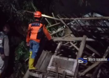 Hujan Deras Hingga Mengakibatkan Longsor, Dua Rumah di Desa Sukakersa Rusak