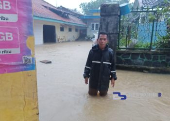 Akibat Luapan Air Sungai Cipurabaya, Tiga Rumah dan Ruko di Sukabumi Terendam Banjir