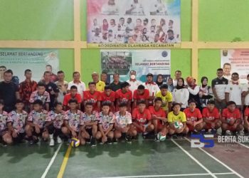 KOK Cicurug Gelar Turnamen Bola Voli Antar Pelajar se-Wilayah II dan III