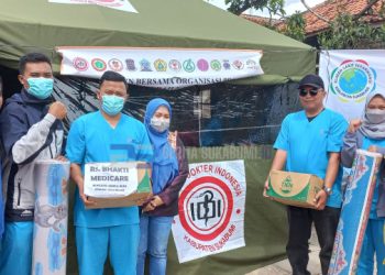 RS Bhakti Medicare Kirim Bantuan dan Tim Medis untuk Membantu Warga Terdampak Korban Gempa Cianjur
