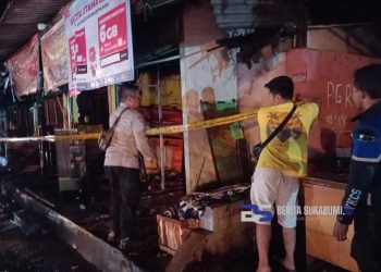 Empat Kios di Cikembar Hangus Terbakar, Ini Penyebabnya!