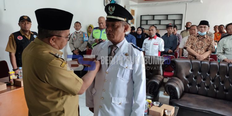 Camat Cicurug Lantik “Ki Dalang” Jadi Pjs Kepala Desa Purwasari