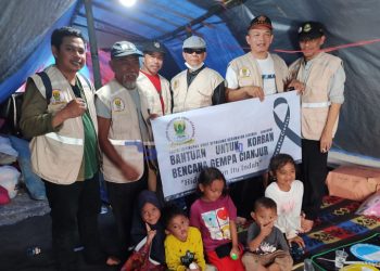 FKUB Kecamatan Cicurug Salurkan Bantuan untuk Warga Terdampak Gempa di Cianjur