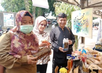 UMKM Kecamatan Cidahu Menampilkan Produk Unggulan di Bazar Cimalati