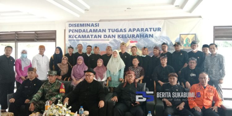 Bupati Sukabumi Menggelar Diseminasi Pendalaman Tugas Aparatur Kecamatan dan Kelurahan Cicurug