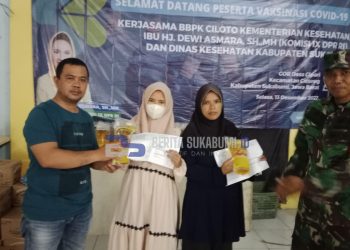 BBPK Ciloto Bersama UPTD Puskesmas Cipari Adakan Vaksinasi Covid-19 di Desa Cisaat