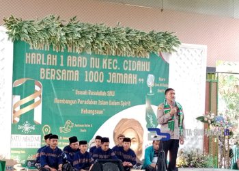 Kapolres Sukabumi Hadiri Harlah 1 Abad NU di Kecamatan Cidahu, Ini yang Disampaikan