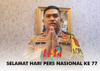Kapolres Sukabumi AKBP Maruly Perdede Ucapkan Hari Pers Nasional
