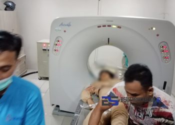 Tabrak Pintu Mobil Truk di Cicurug, Pemotor Ini Dilarikan ke Rumah Sakit BMC