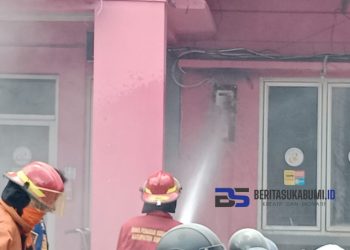 Waduh!! Akibat Korsleting kWh Listrik, Bangunan Puskesmas Cicurug Nyaris Terbakar