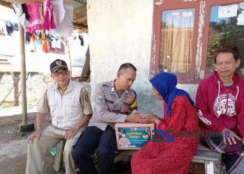 Rutin!! Di Penghujung Ramadhan, Bripka Afif Fakhruddin Selalu Berbagi Kebahagiaan dengan Jompo