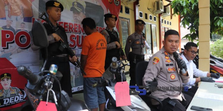 Pelaku Pencuri Sepeda Motor di Kabandungan Berhasil Dibekuk Polisi, Begini Kata Kapolres Sukabumi