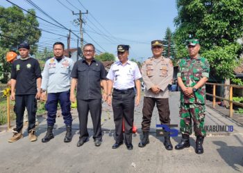 Mulai Diperbaiki, Jembatan Cicewol Cidahu Ditutup Sementara