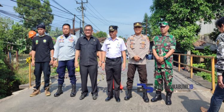 Mulai Diperbaiki, Jembatan Cicewol Cidahu Ditutup Sementara