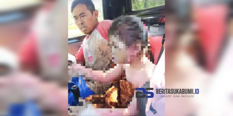 Kebakaran Rumah di Desa Tangkil, Seorang Anak Perempuan Mengalami Luka Bakar yang Cukup Parah