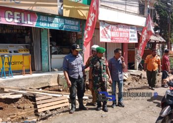 Perjuangan Kades Purwasari dan Nyangkowek Membuahkan Hasil, Jalan Alternatif Koramil Cicurug Akan Segera Diperbaiki