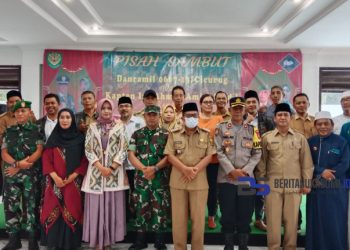Pisah Sambut Danramil 0607-13/Cicurug, Kapten Arm U. Sanusi Gantikan Kapten Inf Ahmad Amin
