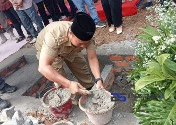 Peletakan Batu Pertama, PT Wings Food Akan Bangun Gudang di Lahan Seluas 7500 Meter di Cicurug