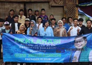 Aliansi Jejak Alam Kab. Sukabumi Deklarasikan Dukungan Kepada Gus Muhaimin untuk Menjadi Presiden