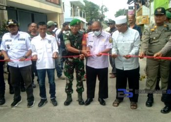 Jalan Alternatif Koramil Cicurug Resmi Dibuka, Kendaraan Roda 4 Sudah Bisa Melewatinya
