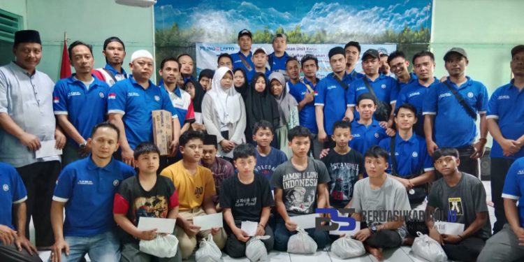 Muharram 1445 H, PT Indolakto (C1) Kembali Santuni Ribuan Anak Yatim-piatu yang Berada di Cicurug