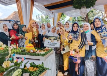 UPTD Puskesmas Cicurug Raih Juara 1 Lomba Tumpeng Pada Acara HUT IBI Ke-72