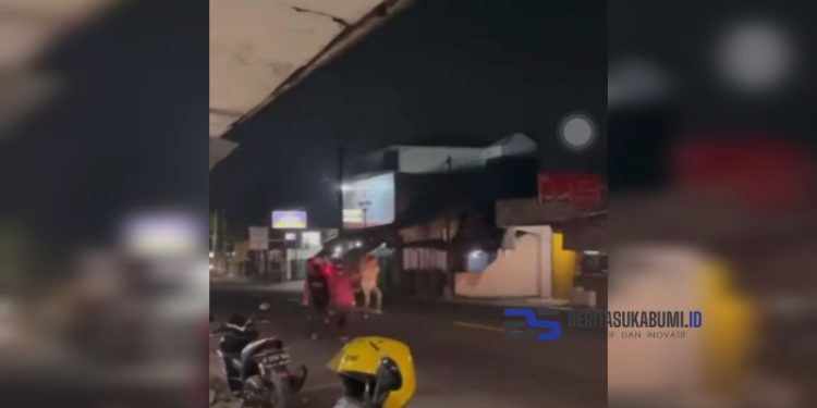 Beredar Sebuah Video Berdurasi 27 Detik Memperlihatkan Berandal Bermotor Membawa Celurit di Sukaraja