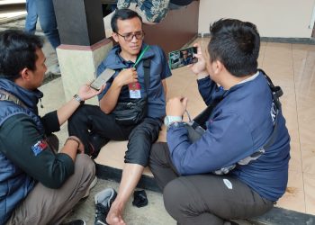 Jurnalis Republika Ditendang Pengamanan VVIP Kunjungan Jokowi, Alami Memar dan Kesakitan