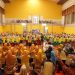 Ratusan Siswa Kampanyekan Gerakan Gemar Makan Ikan di GOR Cisaat