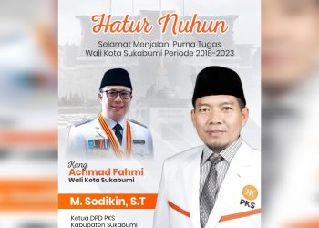 Ketua DPD PKS Sukabumi M. Sodikin Ucapkan “Haturnuhun” Kang Fahmi Pengabdiannya