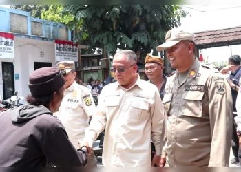 Wabup Iyos Somantri Pantau Pilakdes Serentak di Wilayah Utara Sukabumi